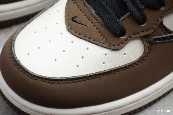 Travis Air Nike 07 Force Scott 1 Kids 314197-168 x Mid Brown Beige 0725